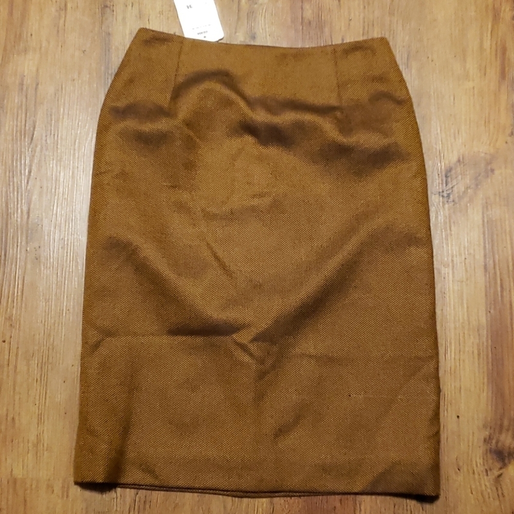Escada NEW silk cashmere pencil skirt lined